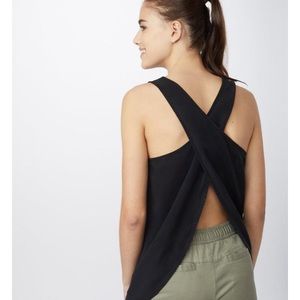 NWT Tentree womens Barbour tank in black size M
